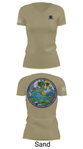 NYC JEA 23942656 Women's Short Sleeve V-neck Shirt - 84