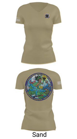 Womens Short Sleeve Vneck Shirt, NYC JEA, , Teamtime, Team time, sublimation, custom sports apparel, team uniforms, spirit wear, spiritwear, sports uniforms, custom shirts, team store, custom team store, fundraiser sports, apparel fundraiser