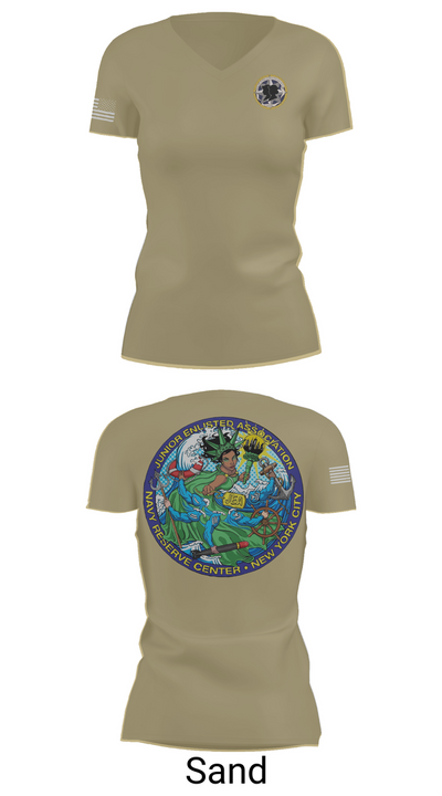 NYC JEA 23942656 Women's Short Sleeve V-neck Shirt - 84
