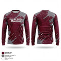 George Wythe Maroons 19838390 Long Sleeve Performance Shirt 1