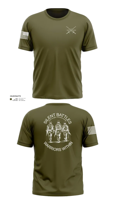 Silent Battles 26852061 Old School Cotton Feel Shirt - 10