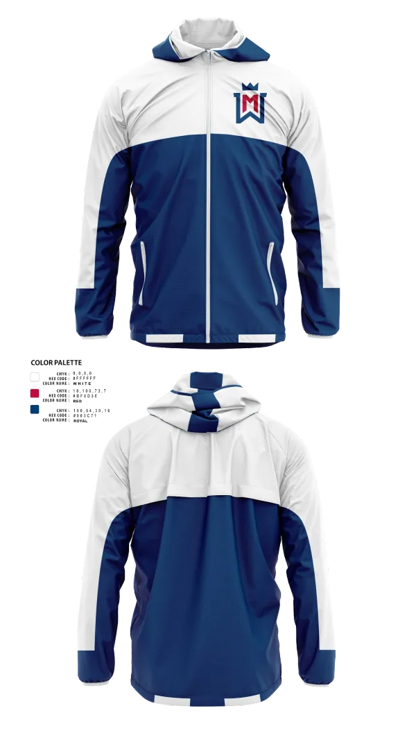 Windbreaker, Watertown-Mayer Football, , Teamtime, Team time, sublimation, custom sports apparel, team uniforms, spirit wear, spiritwear, sports uniforms, custom shirts, team store, custom team store, fundraiser sports, apparel fundraiser