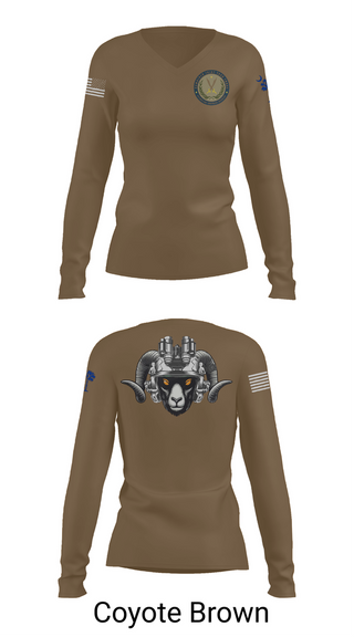 Womens Long Sleeve Vneck Shirt, BLACKSHEEP, , Teamtime, Team time, sublimation, custom sports apparel, team uniforms, spirit wear, spiritwear, sports uniforms, custom shirts, team store, custom team store, fundraiser sports, apparel fundraiser