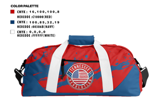 Duffle Bag, Tennessee Revolution, , Teamtime, Team time, sublimation, custom sports apparel, team uniforms, spirit wear, spiritwear, sports uniforms, custom shirts, team store, custom team store, fundraiser sports, apparel fundraiser