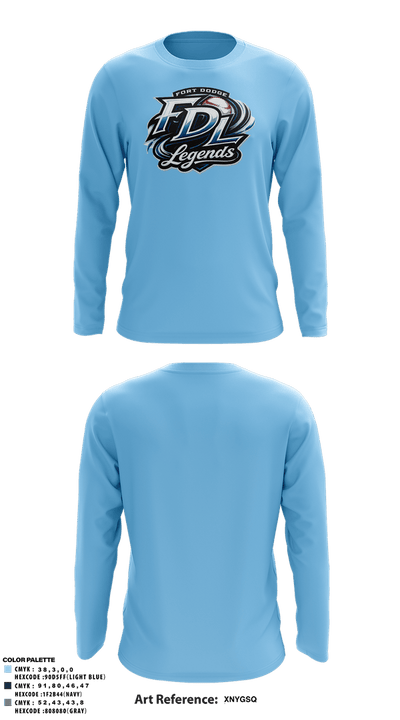 Fort Dodge Legends 73509393 Long Sleeve Performance Shirt 5