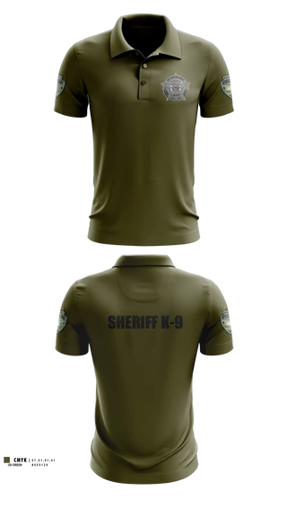 Short Sleeve Performance Polo, Washington County SO Maine K9 Unit, Police, Teamtime, Team time, sublimation, custom sports apparel, team uniforms, spirit wear, spiritwear, sports uniforms, custom shirts, team store, custom team store, fundraiser sports, apparel fundraiser