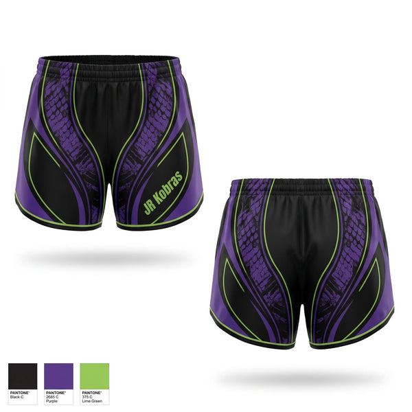 Womens Shorts, JR Kobras, Softball, Teamtime, Team time, sublimation, custom sports apparel, team uniforms, spirit wear, spiritwear, sports uniforms, custom shirts, team store, custom team store, fundraiser sports, apparel fundraiser