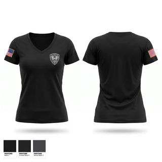 Womens Short Sleeve Vneck Shirt, J, Police, Teamtime, Team time, sublimation, custom sports apparel, team uniforms, spirit wear, spiritwear, sports uniforms, custom shirts, team store, custom team store, fundraiser sports, apparel fundraiser