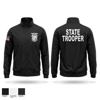 Windbreaker, North Carolina highway patrol, Police, Teamtime, Team time, sublimation, custom sports apparel, team uniforms, spirit wear, spiritwear, sports uniforms, custom shirts, team store, custom team store, fundraiser sports, apparel fundraiser