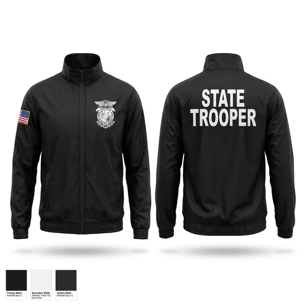 Windbreaker, North Carolina highway patrol, Police, Teamtime, Team time, sublimation, custom sports apparel, team uniforms, spirit wear, spiritwear, sports uniforms, custom shirts, team store, custom team store, fundraiser sports, apparel fundraiser