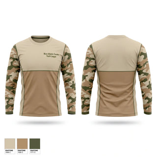 Long Sleeve Performance Shirt, West Atlantic County Youth League, Women's Soccer, Teamtime, Team time, sublimation, custom sports apparel, team uniforms, spirit wear, spiritwear, sports uniforms, custom shirts, team store, custom team store, fundraiser sports, apparel fundraiser