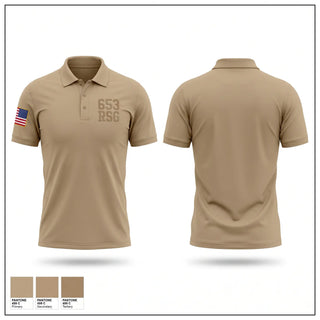 Short Sleeve Performance Polo, 653 RSG, Army, Teamtime, Team time, sublimation, custom sports apparel, team uniforms, spirit wear, spiritwear, sports uniforms, custom shirts, team store, custom team store, fundraiser sports, apparel fundraiser