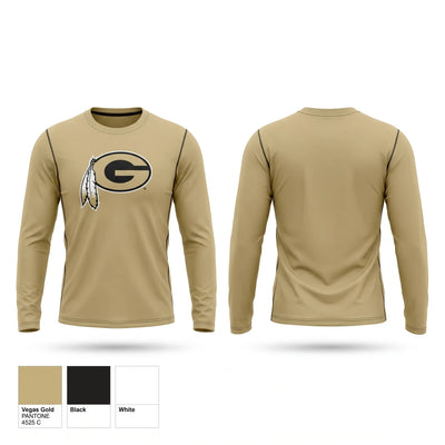 Gaffney Lady Indians Long Sleeve Performance Shirt 2