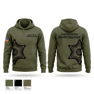 Hoodie, Luzerne County Sheriff’s Department, Police, Teamtime, Team time, sublimation, custom sports apparel, team uniforms, spirit wear, spiritwear, sports uniforms, custom shirts, team store, custom team store, fundraiser sports, apparel fundraiser