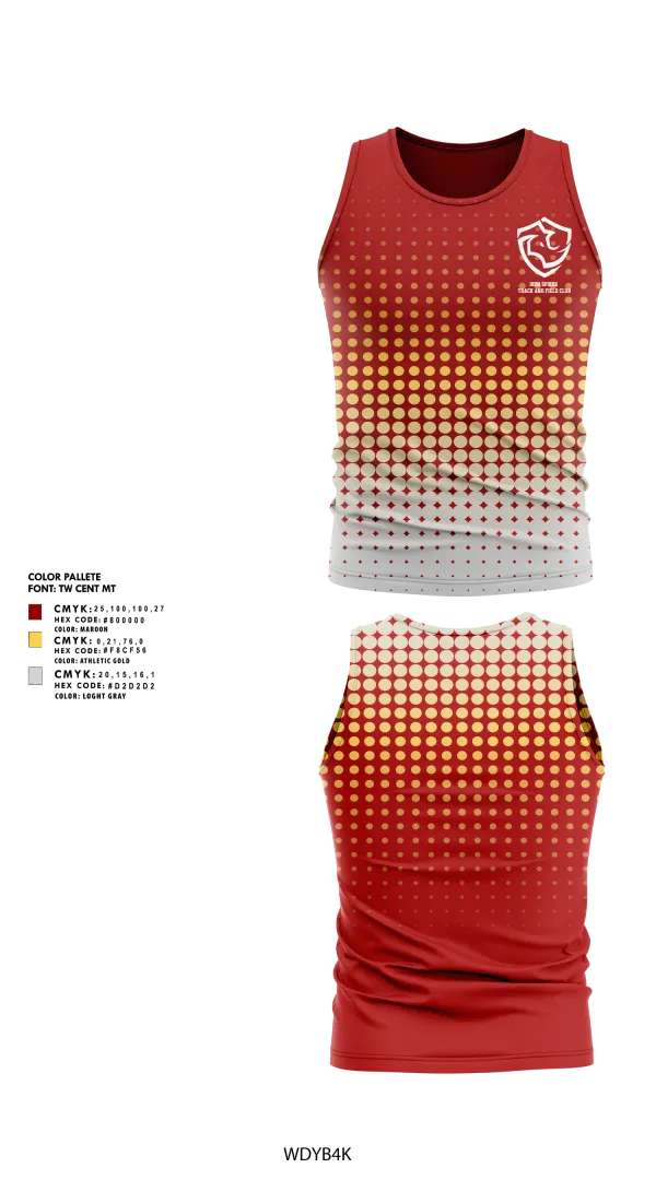 Tank Top, Iron Spikes Track and Field Club, Track & Field, Teamtime, Team time, sublimation, custom sports apparel, team uniforms, spirit wear, spiritwear, sports uniforms, custom shirts, team store, custom team store, fundraiser sports, apparel fundraiser