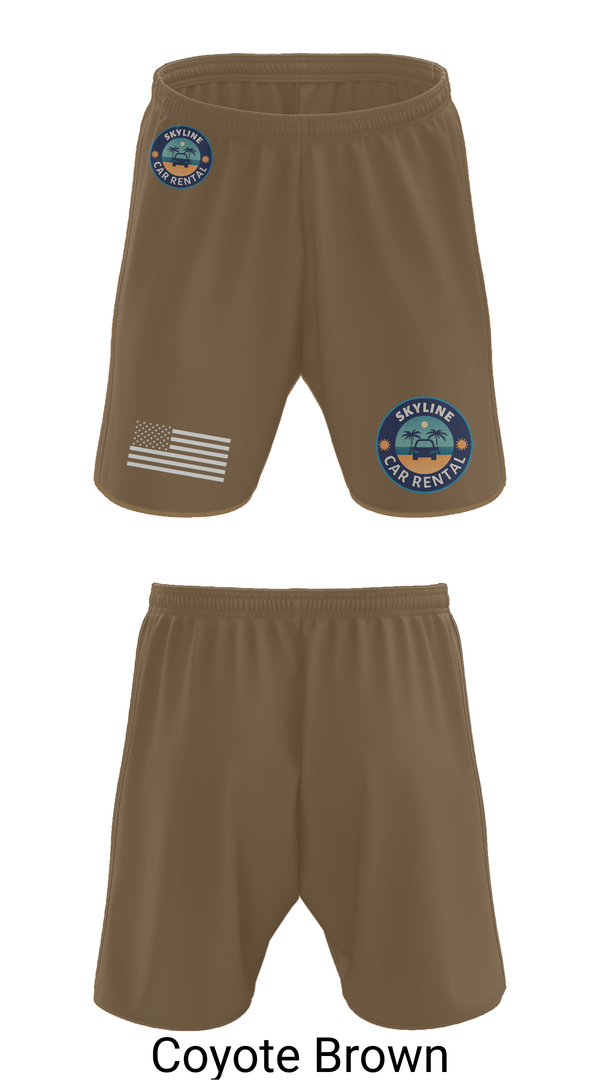 Athletic Shorts With Pockets, Skyline Car Rental, Men's Basketball, Teamtime, Team time, sublimation, custom sports apparel, team uniforms, spirit wear, spiritwear, sports uniforms, custom shirts, team store, custom team store, fundraiser sports, apparel fundraiser