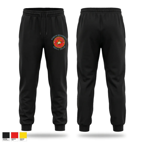 Sweatpants, Ruskin Highschool MCJROTC drill team, Marines, Teamtime, Team time, sublimation, custom sports apparel, team uniforms, spirit wear, spiritwear, sports uniforms, custom shirts, team store, custom team store, fundraiser sports, apparel fundraiser