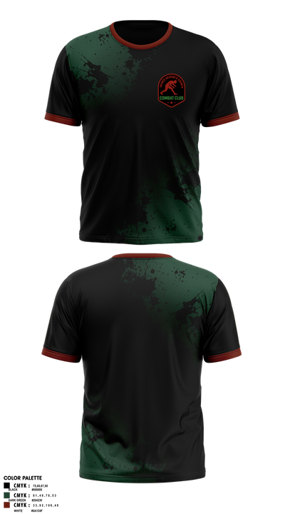 Pg Combat club 6990315 Short Sleeve Rash Guard Shirt - 1