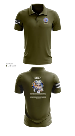 Short Sleeve Performance Polo, Karl & Hedwig Ackermann Memorial Institute for Joint Military Intelligence and Law Enforcement Education & Training at MARDET Fort Leonard Wood, , Teamtime, Team time, sublimation, custom sports apparel, team uniforms, spirit wear, spiritwear, sports uniforms, custom shirts, team store, custom team store, fundraiser sports, apparel fundraiser