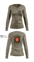Wicomico Composite Squadron 95432076 Women's Long Sleeve V-neck Shirt - 2