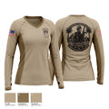 a-co 1-157 Women's Long Sleeve V-neck Shirt - 1