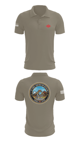 Short Sleeve Performance Polo, NCB 27, Marines, Teamtime, Team time, sublimation, custom sports apparel, team uniforms, spirit wear, spiritwear, sports uniforms, custom shirts, team store, custom team store, fundraiser sports, apparel fundraiser