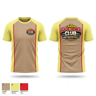 Old School Cotton Feel Shirt, The Cardio Calisthenics Club, E-Sports, Teamtime, Team time, sublimation, custom sports apparel, team uniforms, spirit wear, spiritwear, sports uniforms, custom shirts, team store, custom team store, fundraiser sports, apparel fundraiser