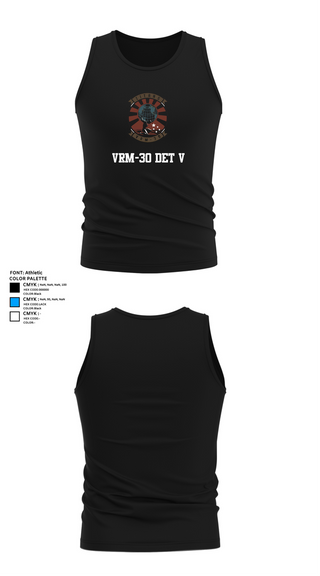 Tank Top, VRM-30 DET V, Navy, Teamtime, Team time, sublimation, custom sports apparel, team uniforms, spirit wear, spiritwear, sports uniforms, custom shirts, team store, custom team store, fundraiser sports, apparel fundraiser