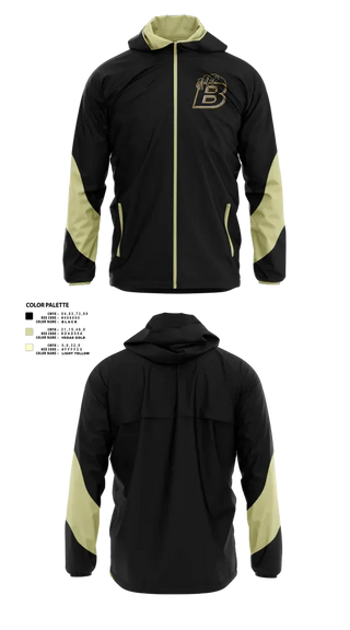 Windbreaker, Bonnabel High School Bruins, Baseball, Teamtime, Team time, sublimation, custom sports apparel, team uniforms, spirit wear, spiritwear, sports uniforms, custom shirts, team store, custom team store, fundraiser sports, apparel fundraiser