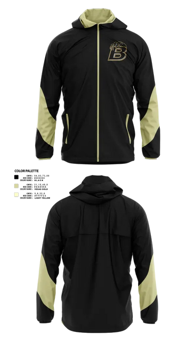 Bonnabel High School Bruins 6140888 Windbreaker - 1