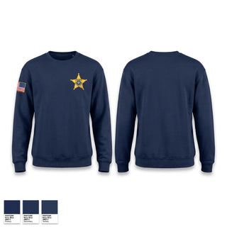 Crew Neck Sweatshirt, SHERIFF, Police, Teamtime, Team time, sublimation, custom sports apparel, team uniforms, spirit wear, spiritwear, sports uniforms, custom shirts, team store, custom team store, fundraiser sports, apparel fundraiser