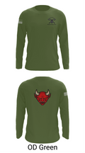 D Co 3-47 75831418 Long Sleeve Performance Shirt 46