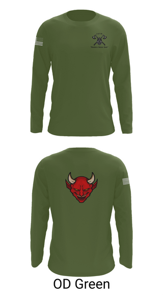 Long Sleeve Performance Shirt, D Co 3-47, , Teamtime, Team time, sublimation, custom sports apparel, team uniforms, spirit wear, spiritwear, sports uniforms, custom shirts, team store, custom team store, fundraiser sports, apparel fundraiser