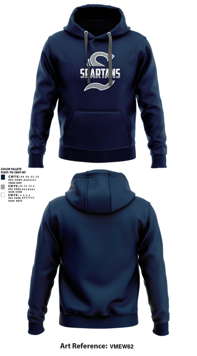 Springfield Township Track & Field 62319055 Hoodie - 1