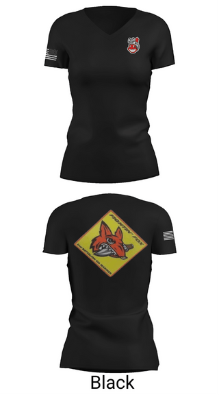 Womens Short Sleeve Vneck Shirt, 2/6 Fox Company, Marines, Teamtime, Team time, sublimation, custom sports apparel, team uniforms, spirit wear, spiritwear, sports uniforms, custom shirts, team store, custom team store, fundraiser sports, apparel fundraiser