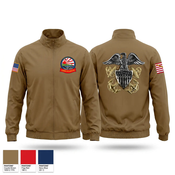 Windbreaker, AIMD Iwakuni, Navy, Teamtime, Team time, sublimation, custom sports apparel, team uniforms, spirit wear, spiritwear, sports uniforms, custom shirts, team store, custom team store, fundraiser sports, apparel fundraiser