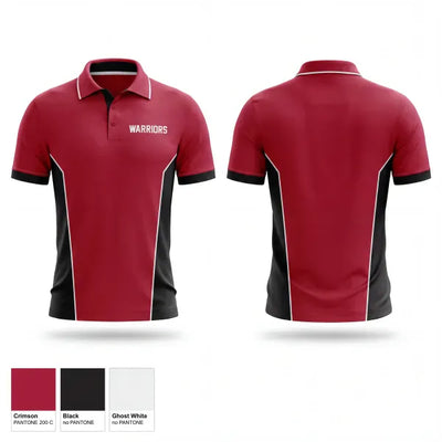 Warriors 65356941 Short Sleeve Performance Polo - 1