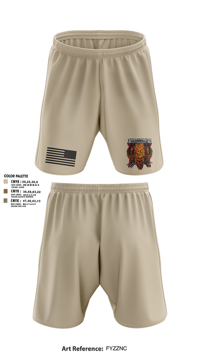 Aviation ordnance 24365725 Athletic Shorts With Pockets - 1
