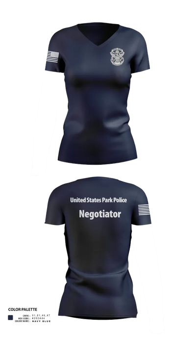 Crisis Negotiations Team 48529497 Women's Short Sleeve V-neck Shirt - 121