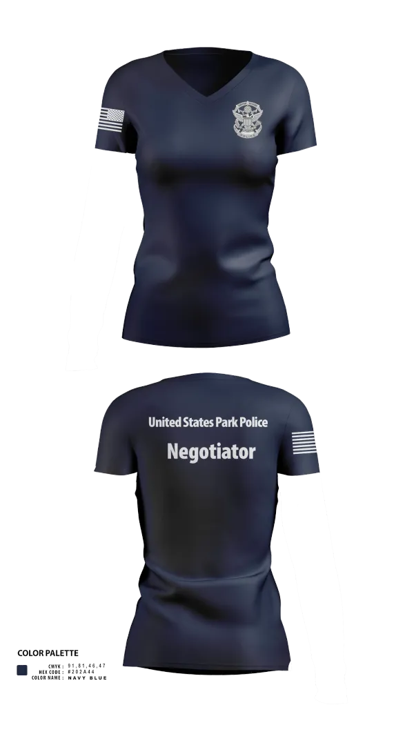Womens Short Sleeve Vneck Shirt, Crisis Negotiations Team, , Teamtime, Team time, sublimation, custom sports apparel, team uniforms, spirit wear, spiritwear, sports uniforms, custom shirts, team store, custom team store, fundraiser sports, apparel fundraiser