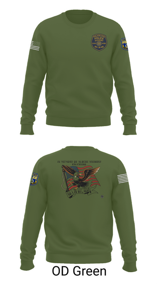 Crew Neck Sweatshirt, Philadelphia Police, , Teamtime, Team time, sublimation, custom sports apparel, team uniforms, spirit wear, spiritwear, sports uniforms, custom shirts, team store, custom team store, fundraiser sports, apparel fundraiser