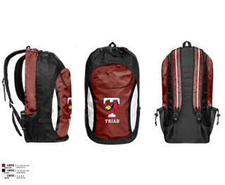 Gear Bag, Triad, , Teamtime, Team time, sublimation, custom sports apparel, team uniforms, spirit wear, spiritwear, sports uniforms, custom shirts, team store, custom team store, fundraiser sports, apparel fundraiser