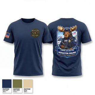 Old School Cotton Feel Shirt, CBP Houlton Maine Use Of Force Training Branch, Police, Teamtime, Team time, sublimation, custom sports apparel, team uniforms, spirit wear, spiritwear, sports uniforms, custom shirts, team store, custom team store, fundraiser sports, apparel fundraiser