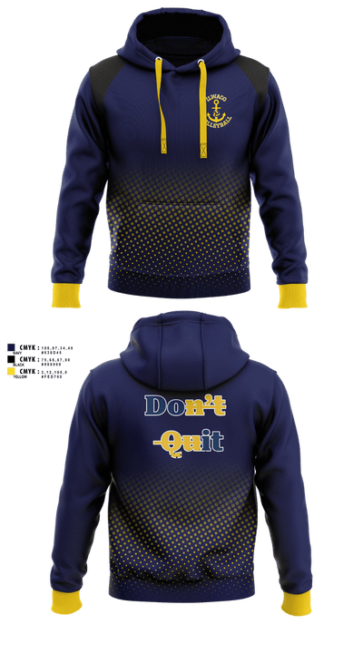 Ilwaco Lady Fishermen Volleyball 70277237 Hoodie - 2
