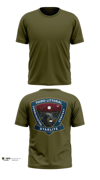 Old School Cotton Feel Shirt, 3d MLR, Communication Company, Marines, Teamtime, Team time, sublimation, custom sports apparel, team uniforms, spirit wear, spiritwear, sports uniforms, custom shirts, team store, custom team store, fundraiser sports, apparel fundraiser