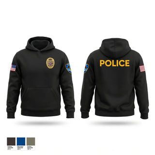 Hoodie, Simla Police Department, Police, Teamtime, Team time, sublimation, custom sports apparel, team uniforms, spirit wear, spiritwear, sports uniforms, custom shirts, team store, custom team store, fundraiser sports, apparel fundraiser