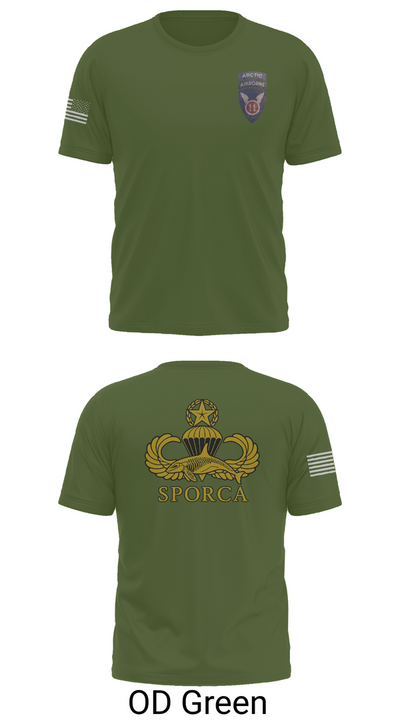 HHC, 725th BSB, 2/11 ABN 60450705 Short Sleeve Performance Shirt - 56