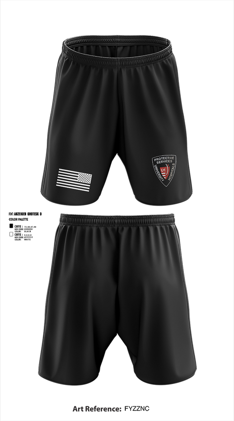 Athletic Shorts With Pockets, University Hospitals Protective Services, , Teamtime, Team time, sublimation, custom sports apparel, team uniforms, spirit wear, spiritwear, sports uniforms, custom shirts, team store, custom team store, fundraiser sports, apparel fundraiser