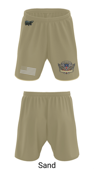Athletic Shorts With Pockets, 182nd Field Artillery, Army, Teamtime, Team time, sublimation, custom sports apparel, team uniforms, spirit wear, spiritwear, sports uniforms, custom shirts, team store, custom team store, fundraiser sports, apparel fundraiser