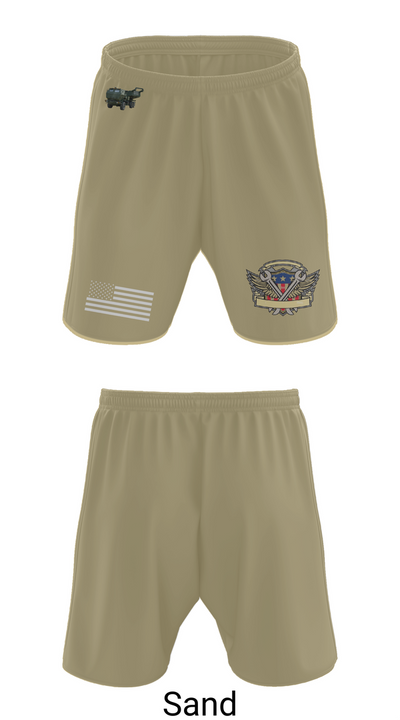 182nd Field Artillery 54920124 Athletic Shorts With Pockets - 89